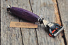 Handcrafted Elm Wood (Dyed Purple) Fusion or Mach III Razor
