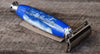 Handcrafted Ocean Blue Acrylic Safety Razor