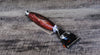 Handcrafted Apple Wood (with red dye) Fusion or Mach III Razor