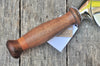 Pizza Cutter - Large Blade with Mahogany/Maple Burl/Walnut Burl Wood Handle