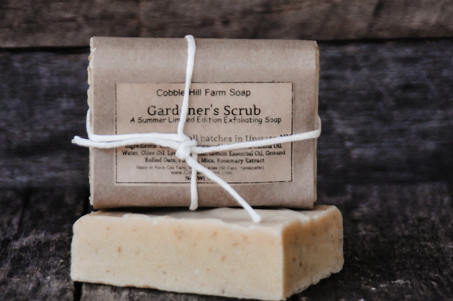 Summer Limited Edition - Gardener's Scrub Soap