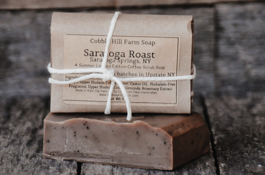 Summer Limited Edition - Saratoga Roast Coffee Scrub Soap